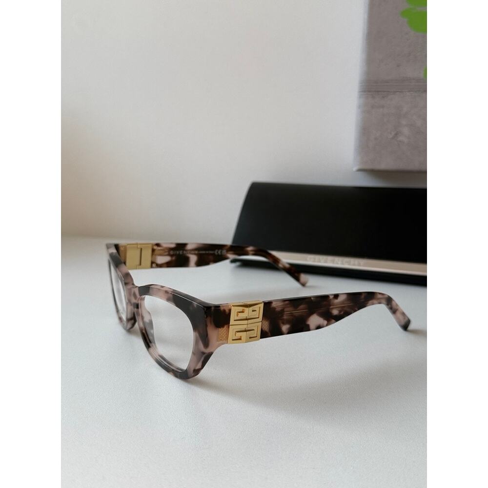 NEW Givenchy GV50059I Tortoise Cat Eye Eyeglasses Frames - Picture 4 of 7